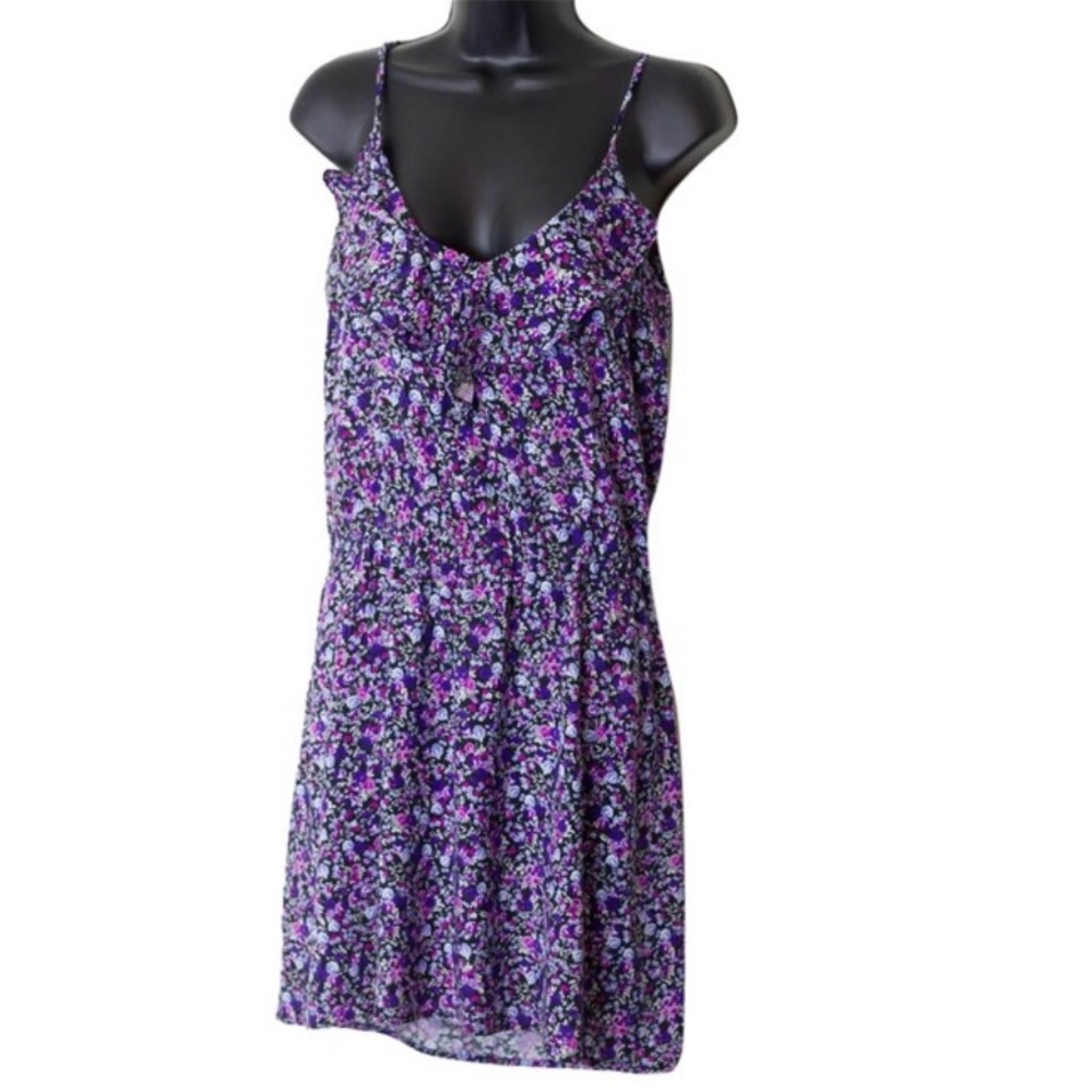 ⬇️sale⬇️ Floral Purple Shift Casual summer Dress